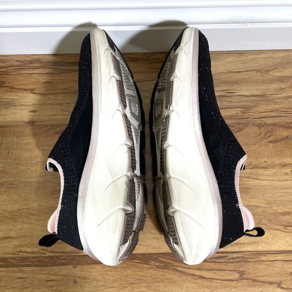 Skechers D’Lux Walker 2.0 Sparkle Forever  Slip-On Sneakers Women’s Size 7 Black - Picture 5 of 8